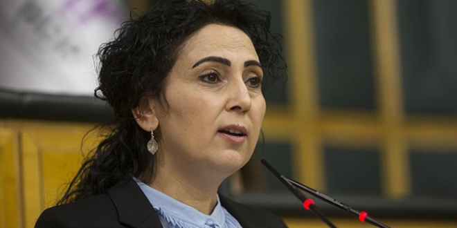 Yüksekdağ hakkındaki 'terör örgütü propagandası' davası başladı