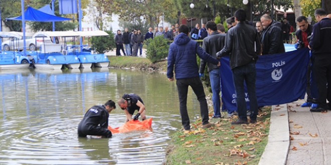Kocaeli'de bir kişi gölette ölü bulundu