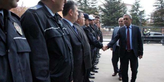 Bolu Emniyet Müdürü Özel, görevine başladı