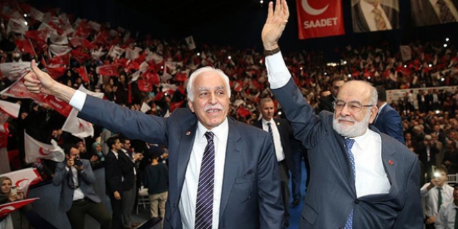 Saadet Partisi'nin 6. Olağan Kongresi başladı