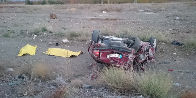 Burdur'da trafik kazası: 2 ölü