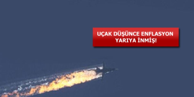 Rusya krizi İstanbul'un enflasyonunu yarıya indirmiş