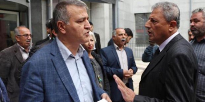 Gaziantep'te HDP'liler ile polis arasında tartışma