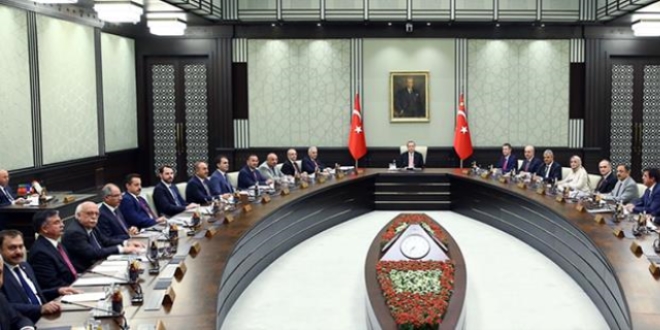 Bakanlar Kurulu toplandı
