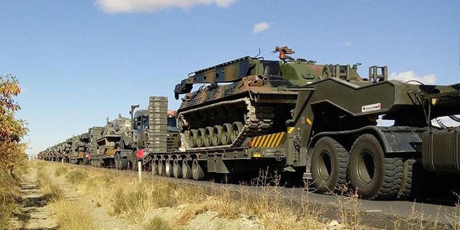 Ankara ve Çankırı'dan sınıra tank sevkiyatı yapılıyor
