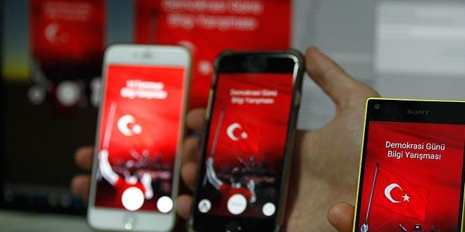 FETÖ'nün darbe girişimi yarışma formatında akıllı telefonlarda