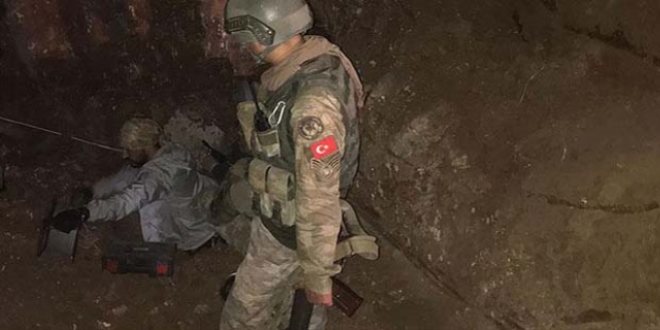 Nusaybin'de Suriye'ye açılan tünel bulundu