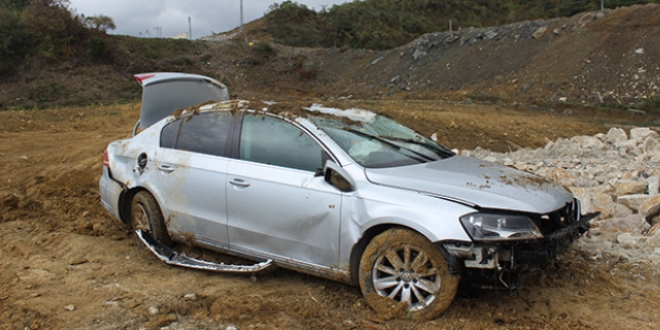 Sinop'ta trafik kazası: 5 yaralı