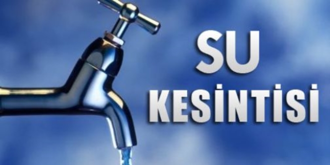 İstanbul zeytinburnuna 8-9 Kasım'da su verilmeyecek