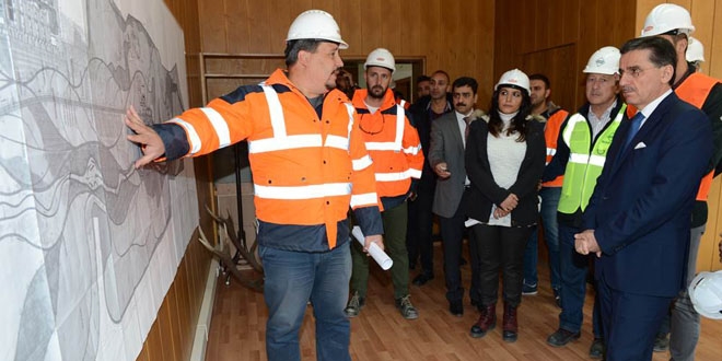 Ankara Valisi Topaca, Polis MYO inşaatlarını inceledi