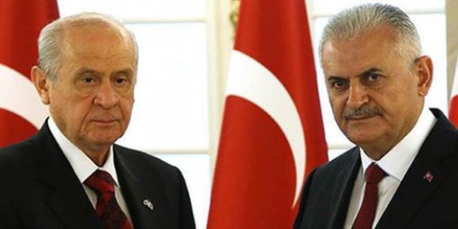Başbakan Yıldırım, yarın Bahçeli'yle görüşecek