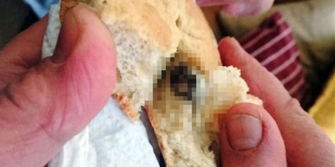 Ekmek'ten fare çıktı!