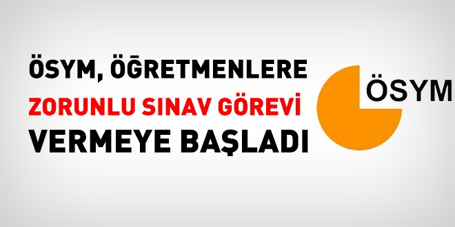 ÖSYM'den zorunlu KPSS sınav görevi