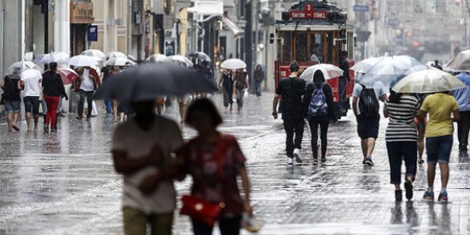 Hava scaklklar 12 dereceye kadar azalacak