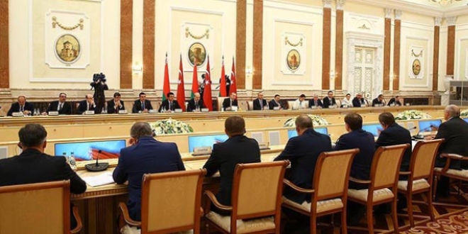 Erdoğan: Belarus'un uzlaştırıcı tutumunu takdirle hatırlayacağız