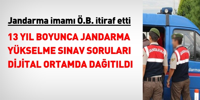 FETÖ İmamı itiraf etti: Sorular dijital ortamda dağıtıldı