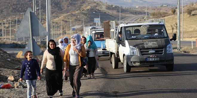 Terör mağdurları Şırnak'a 246 gün sonra geri dönüyor