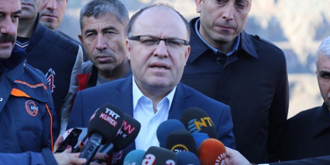 Siirt Valisi Tutulmaz'dan 'göçük' açıklaması