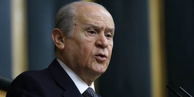 Bahçeli, belediye başkanlarıyla bir araya geldi