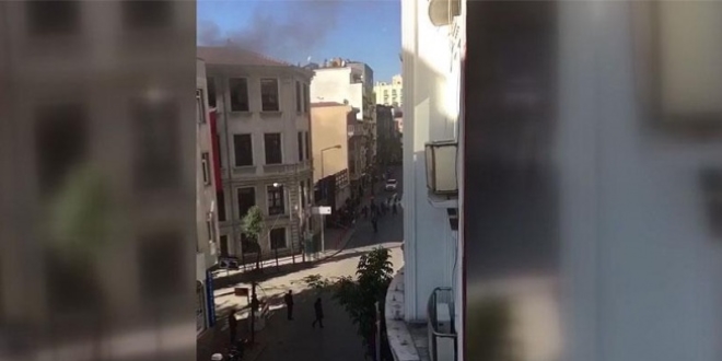 Kumkapı Geri Gönderme Merkezinde yangın çıktı