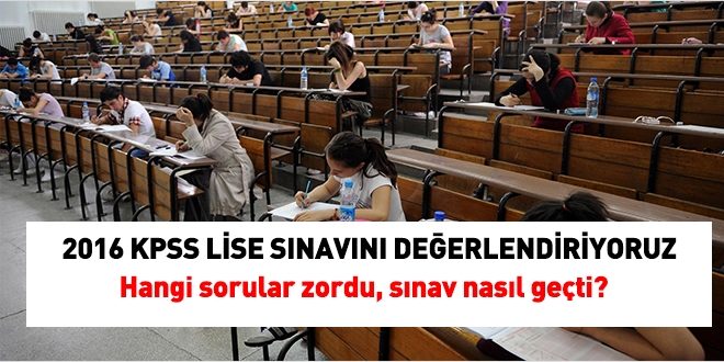 KPSS sorularn forumda deerlendiriyoruz