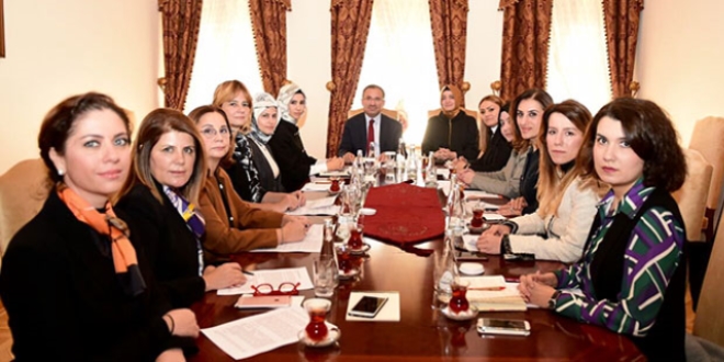 Bozdağ, kadın dernekleri temsilcilerini dinledi