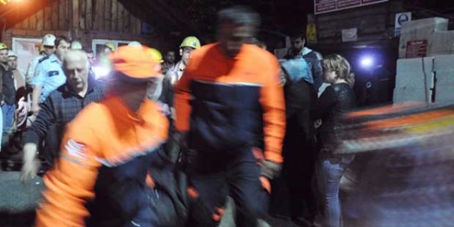 Zonguldak'ta maden ocağında göçük