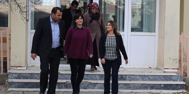 Cezaevindeki HDP E Genel Bakan Demita' ei ziyaret etti