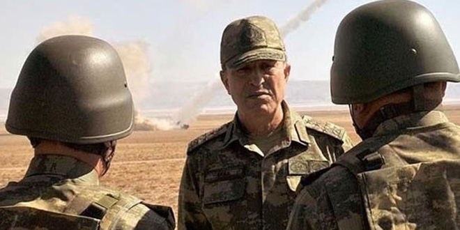 Orgeneral Akar, Kilis'te denetlemelerde bulundu