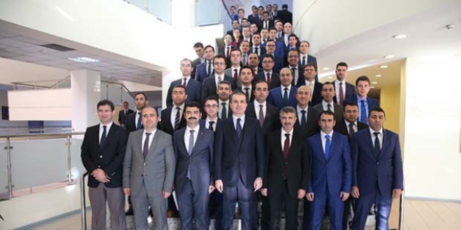 AB Bakanı Çelik kaymakam adaylarıyla buluştu
