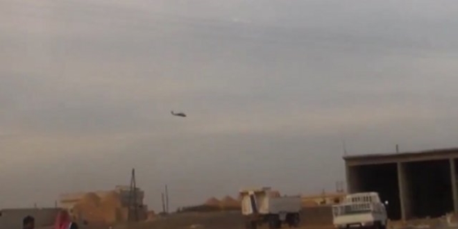 ABD helikopteri PKK ile birlikte savayor