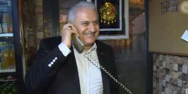 'Buraya misafirliğe geldim, ben Binali Yıldırım'