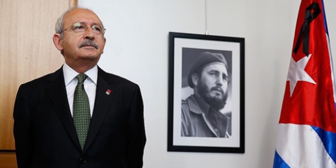 Kılıçdaroğlu'ndan Fidel Castro için taziye ziyareti