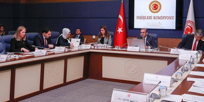Dışişleri Komisyonu üç kanun tasarısını kabul etti