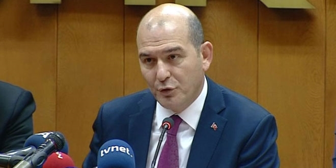 ileri Bakan Soylu, yangn dolaysyla blgeye gidiyor