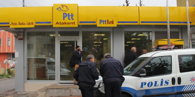 Adana'da PTT soygunu
