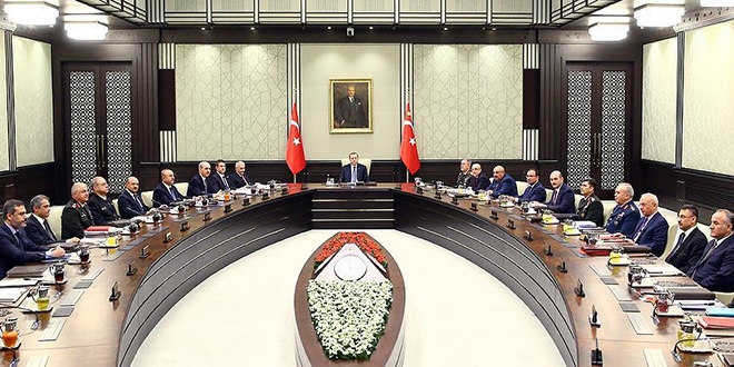 Erdoğan başkanlığındaki MGK toplantısı sona erdi