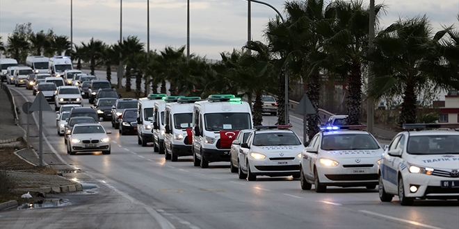 Kzlarn cenazeleri topraa verilecei kylere gnderildi