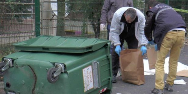 Bursa'da p konteynerinde bebek cesedi bulundu