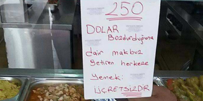 Esnaflardan 'dolar bozdurma' kampanyasna destek