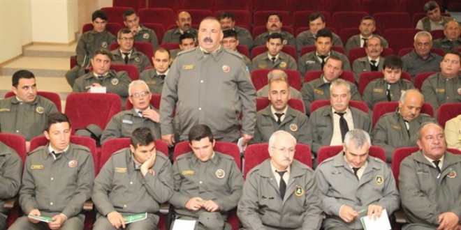Orman Muhafaza Memurları'na silah ve üniforma dağıtılacak