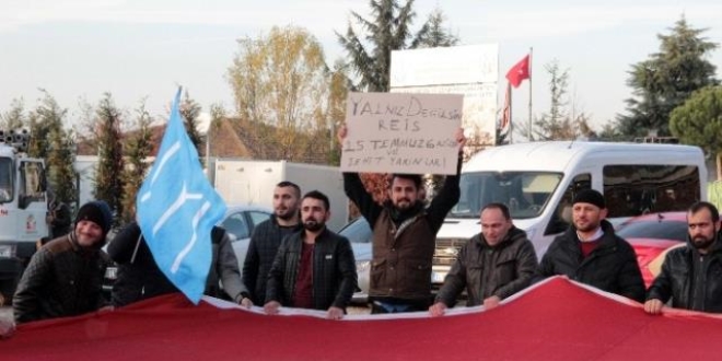 Gazilerden Erdoğan'a 'yalnız değilsin' desteği