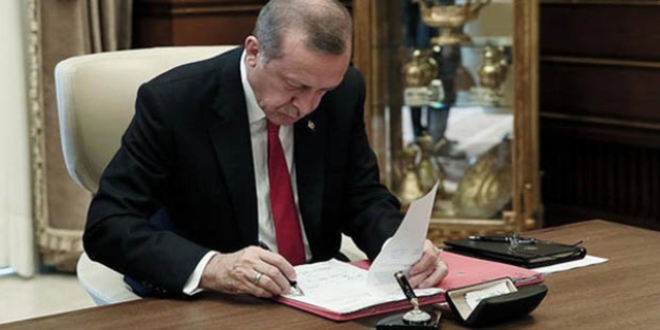 Cumhurbaşkanı Erdoğan'dan kanun onayı