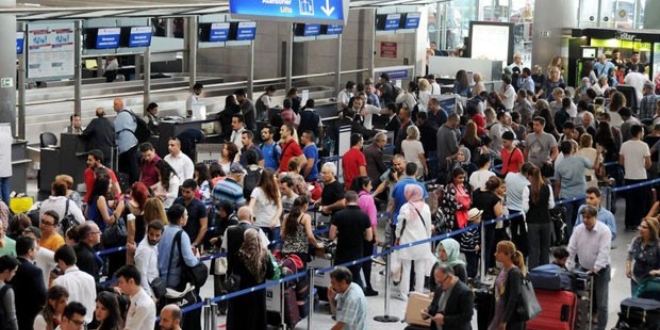 Havayoluyla taşınan yolcu sayısı 12,5 milyon oldu