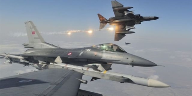 TSK'dan Diyarbakır Hani kırsalına hava herakatı