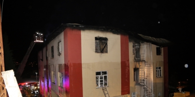 Savcılık, yurt yangınıyla ilgili itfaiyeden bilgi istedi