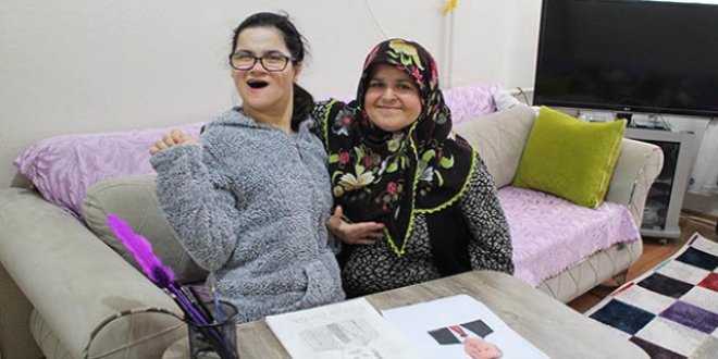 Cumhurbaşkanının araması engelli Gülşah'ı mutlu etti