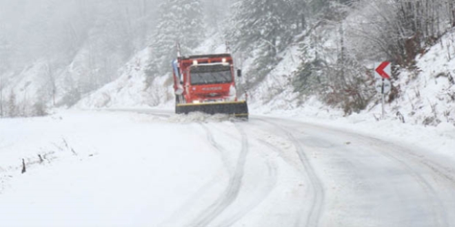 Kastamonu'da kar hayat olumsuz etkiliyor