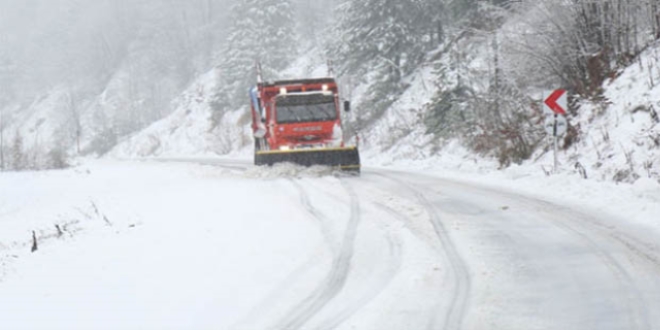 Kastamonu'da kar hayatı olumsuz etkiliyor