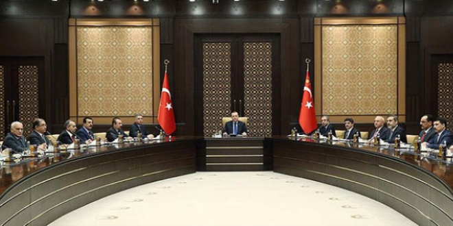 Cumhurbakan Erdoan Irak Trkmen heyetini kabul etti